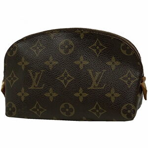 Louis Vuitton Cosmetic Makeup Pouch Monogram Brown